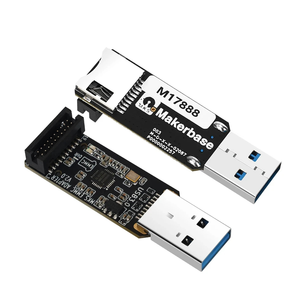 Makerbase MKS EMMC Modul Mikro SD 32 GB TF-Karte für KLP1/ KP3S Profi V2, für Elegoo Neptun 4/ 4 Profi/ 4 Max/ 4 Max