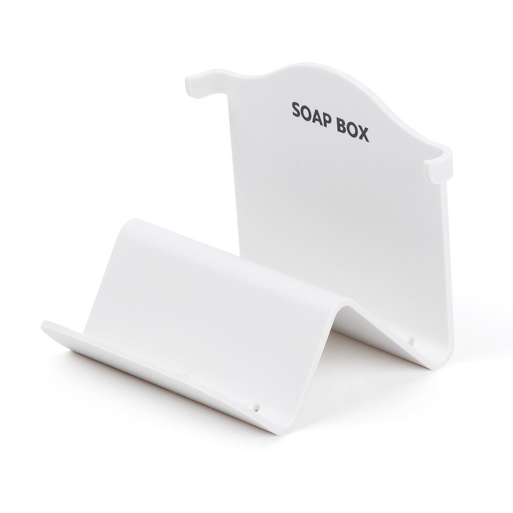 1PC Paste Style Mobile Phone Charging Holder Bracket For IPhone Keyring Wall Mount Stand Universal Practical Wall Storage Shelf: type 5 white