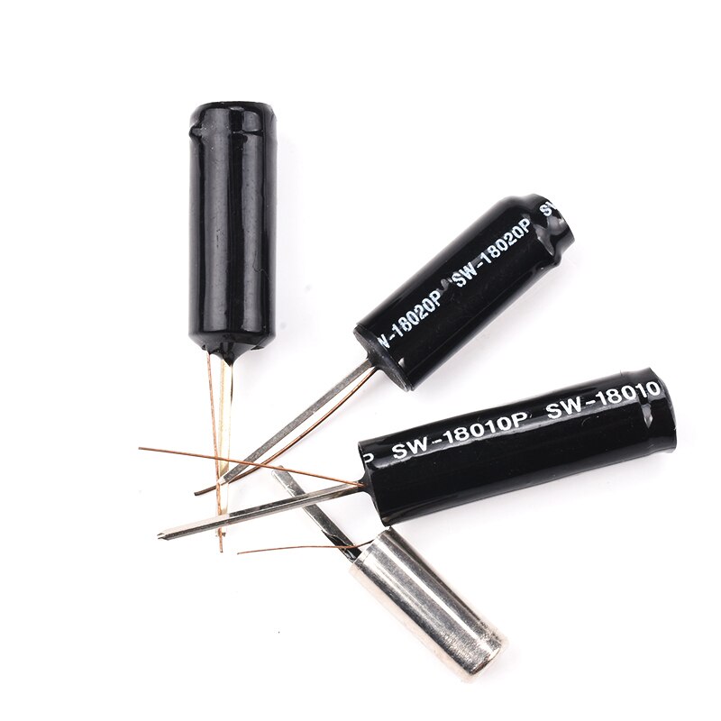20PCS/LOT SW-18010P SW-18015P SW-18020P SW-58010P 12V Highly Vibration switch Ball Tilt Double bead Angle Spring Sensor Switches