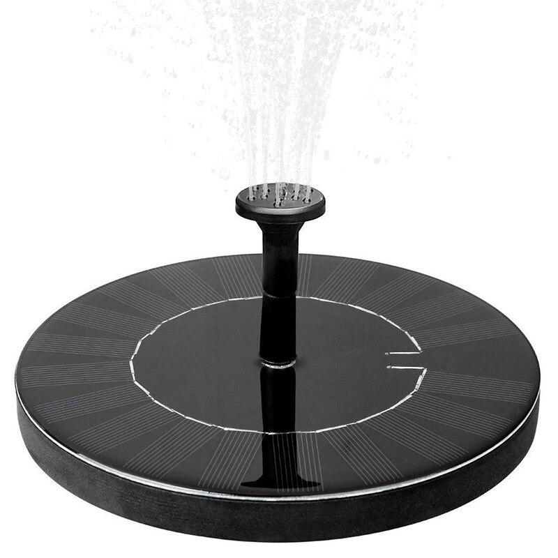 Solar Fontein Pomp Met 6 Nozzle Vrijstaande Drijvende Zonne-energie Waterpomp Voor Tuin Patio Vijver