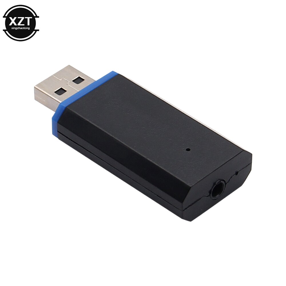 1Pc USB 3.5mm V2.1 Bluetooth Wireless Audio Receiver Stereo Music Car Bluetooth Adapter Home Audio Receiver