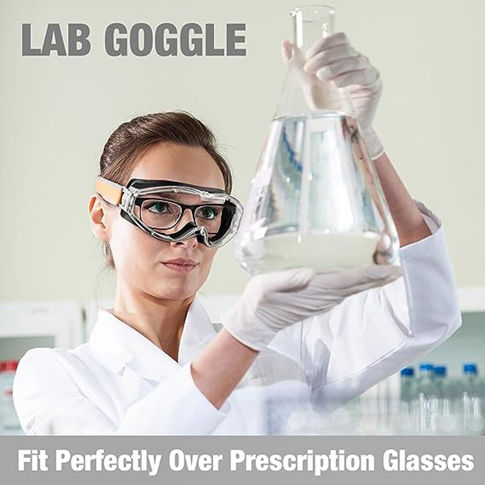 Gafas de seguridad antiniebla, antisalpicaduras lentes transparentes, a prueba de polvo, trabajo de laboratorio, protección ocular de grado Industrial, nuevas