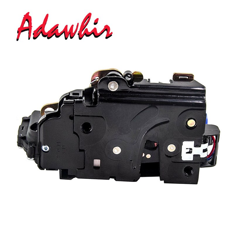 Mecanismo de cerradura de puerta delantera derecha, accesorio 3B1837016BC 3B1837016CC para Seat Ibiza 2002 5J1837016 6QD837016E 3B1837016AQ