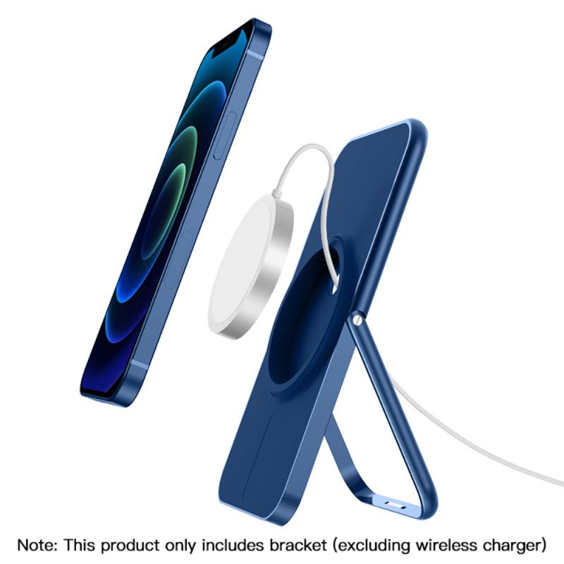 Wireless Charging Stand Stable Folding Portable Stand For IPhone 12 Mini 12 Pro Max Mini Magnetic Wireless Charging Stand: 3