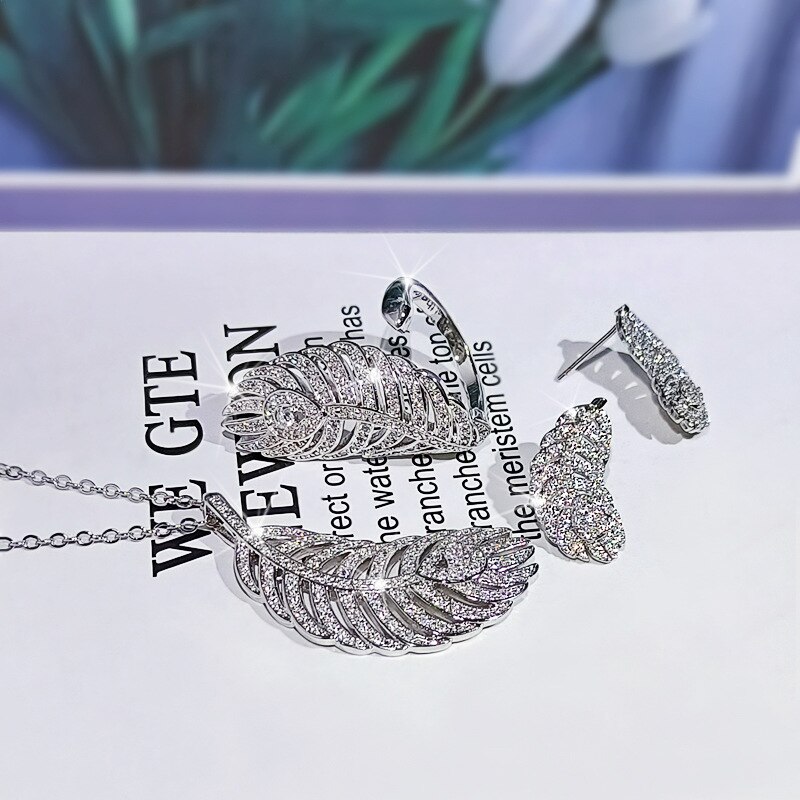 3Pcs Pack 2022 Veren Zilver Kleur Bruid Dubai Sieraden Set Voor Vrouwen Anniversary Sieraden Bulk Verkoop j6140