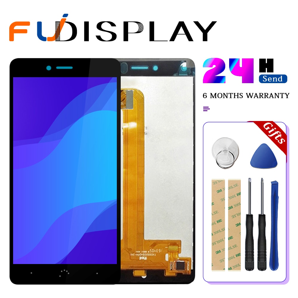 Pantalla LCD con panel táctil de pantalla para BQ Aquaris U / Aquaris U Lite/ Aquaris U Plus de 5,0 pulgadas, Piezas DE REPARACIÓN DE MONTAJE digitalizador de pantalla + herramientas