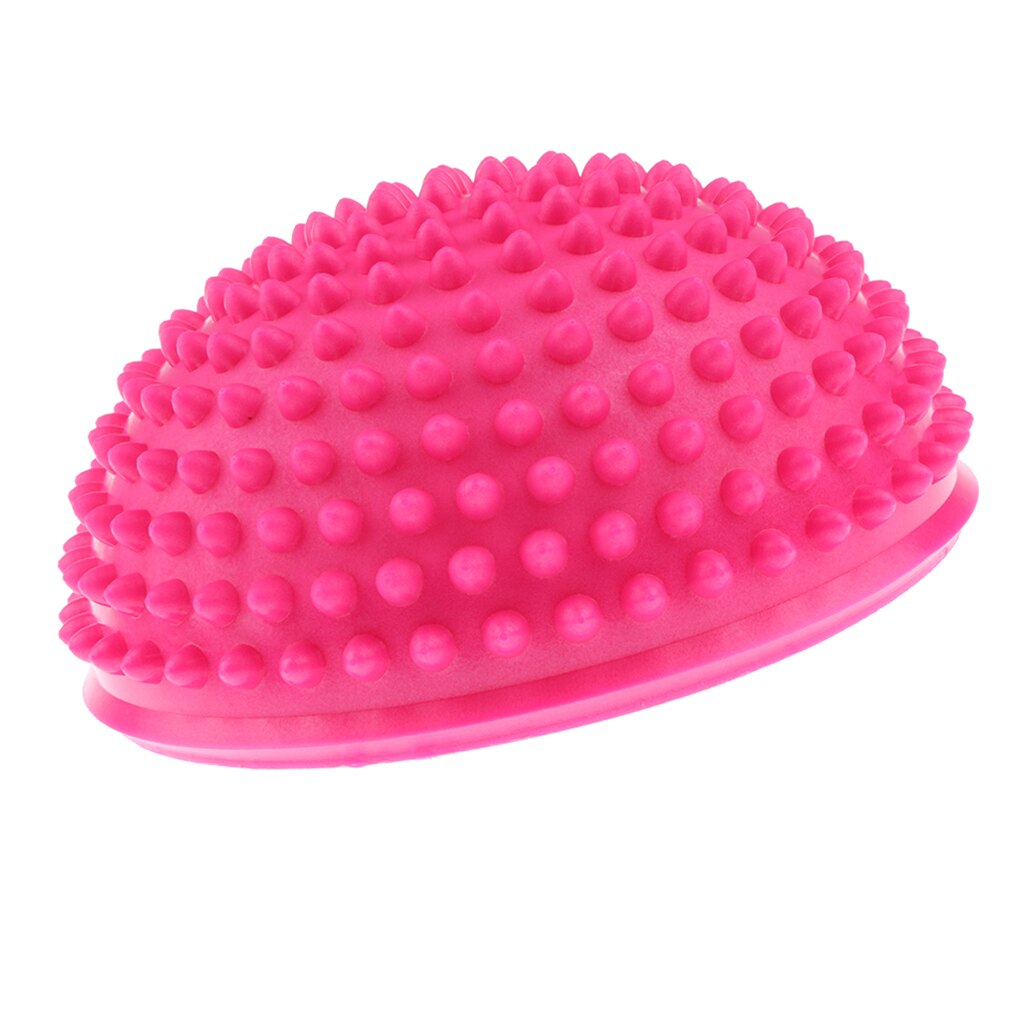 Egel Stijl Balans Pods, Yoga Half Bal Dome Balance Trainer, anti-Slip Egel Oefening Balance Ball Voor Thuis En Gym Gebruik: Pink