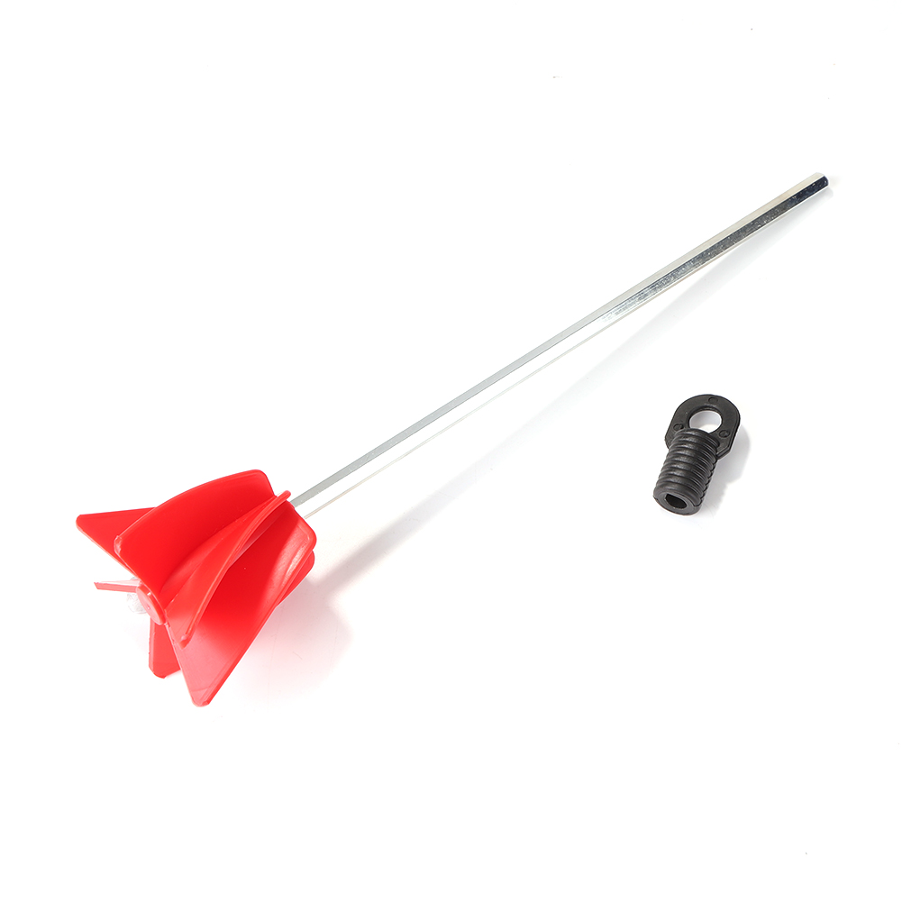 Paint Stirring Rod Epoxy Mixing Stick Putty Cement Paint Mixer Attachment with Drill Chuck for Mixes Epoxy Resin Latex Oil Paint