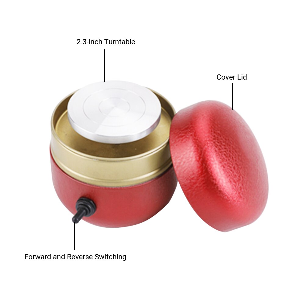 Mini Ceramic Machine Electric Pottery Machine Electric Pottery Wheel Ceramic Machine Pottery DIY Machine for Kids Children