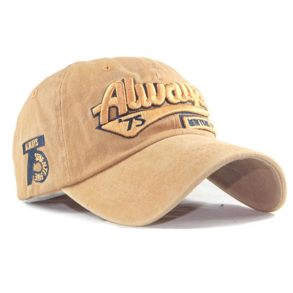 Bærbar 6 farve bomuldsbeklædning solskærme hat tennis cap baseball cap praktisk: Gul