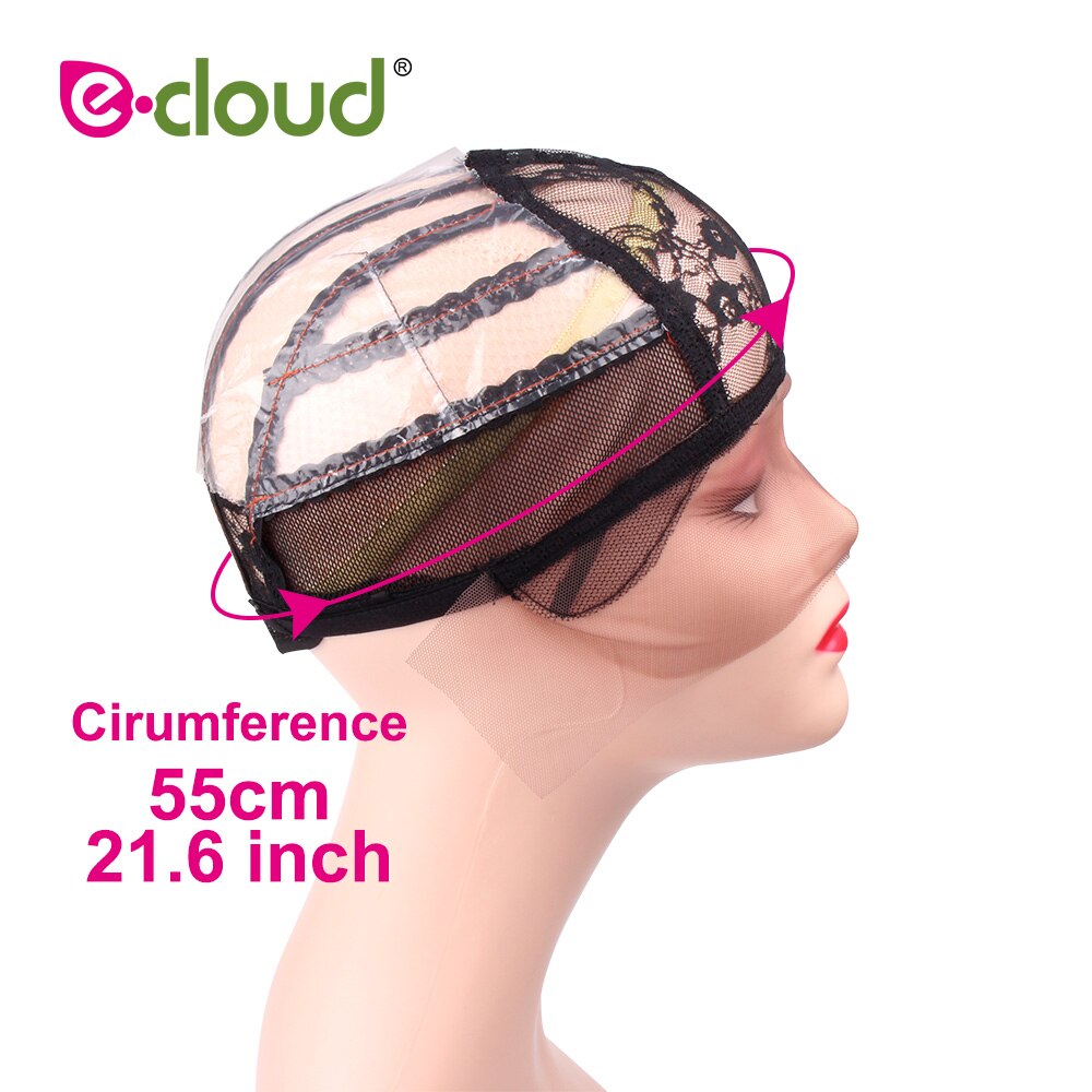 Capuchons de perruque pour la fabrication de perruques | Casquette de perruque ajustable et extensible, capuchon noir pour perruque bon qual (taille 5 pièces M)