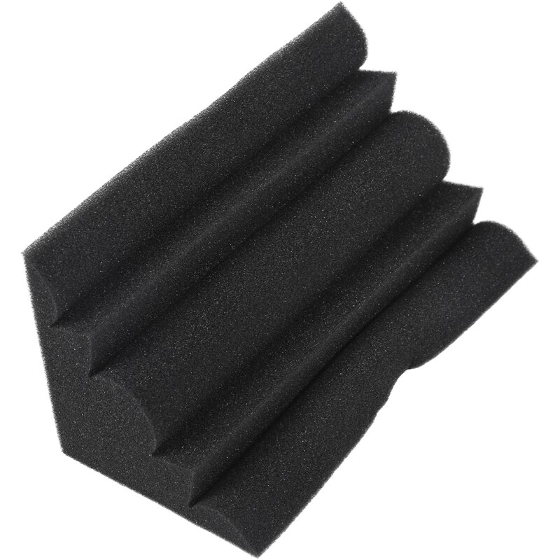 4 pièces coin basse piège panneau acoustique Studio Absorption acoustique mousse 12*12*24cm