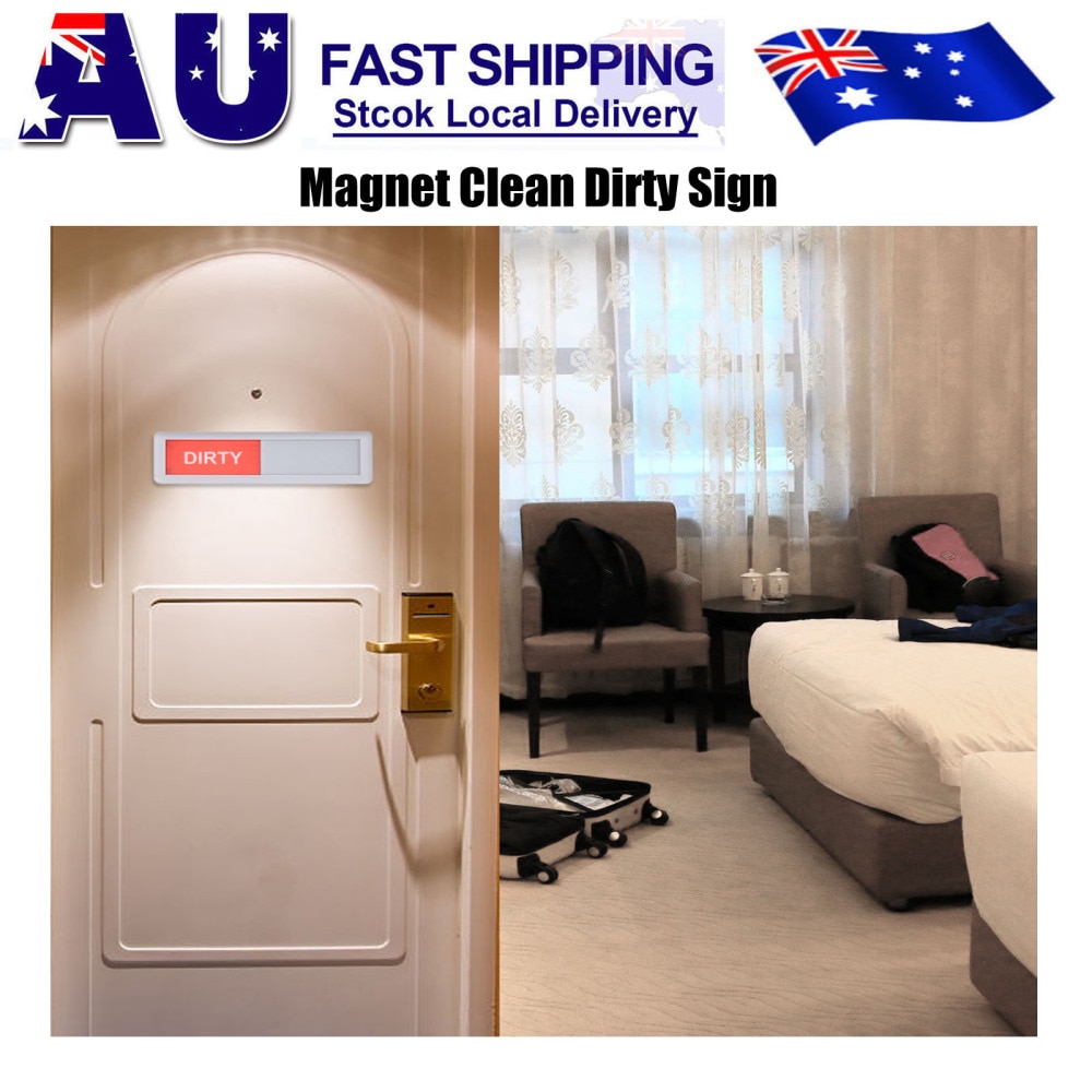 Dishwasher Magnet Clean Dirty Sign Strong Magnet Indicator Tells Whether Dishes Are Clean or Dirty (Gray)