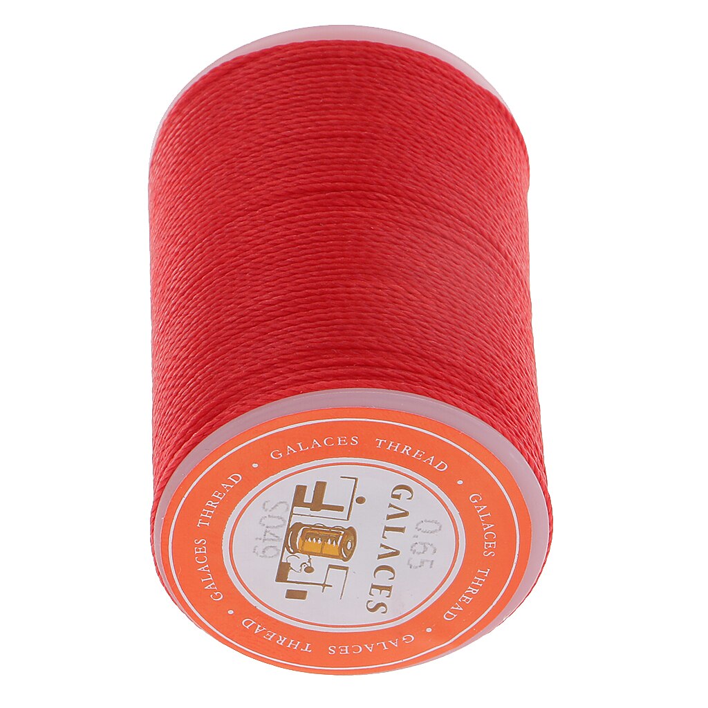 Strong Polyester Leather Sewing Waxed Thread For Repair Shoes Clothes 0.65mm