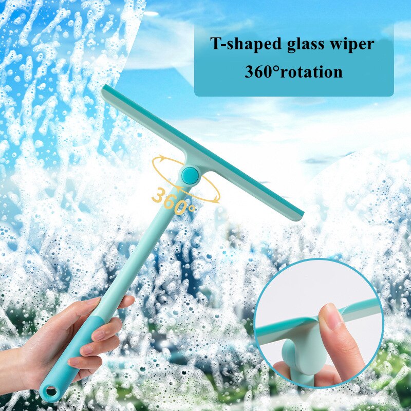 Grattoir à vitres en Silicone, lave-vitre, spatule en Silicone, raclette, essuie-glace, nettoyage du sol, accessoires de cuisine, outils de nettoyage
