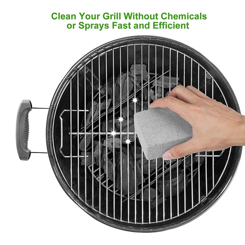Barbecue Gril Nettoyage Brique Bloc Outil De Nettoyage Barbecue Pierre Grilles Barbecue Taches