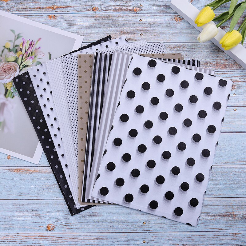 100 ark/pose 21 x 30cm retro farverigt silkepapir indpakning håndværkspapir gør-det-selv-foldning håndlavet papir festindretning gør-det-selv-indpakning