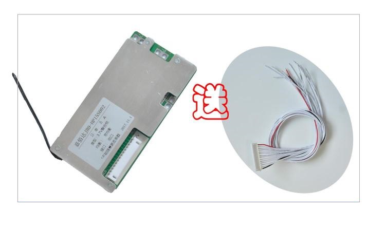 48V BMS 13S Li-ion Battery 30A Lithium Battery Protection Board Balance + Wire Board Module 120x60x10mm Integrated Circuits