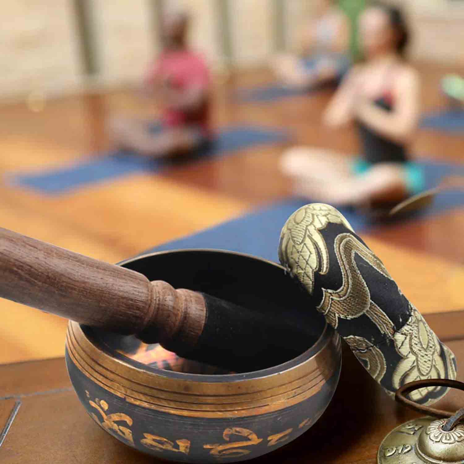 Cuencos tibetanos de 8cm para meditación, Yoga, curación de sonido