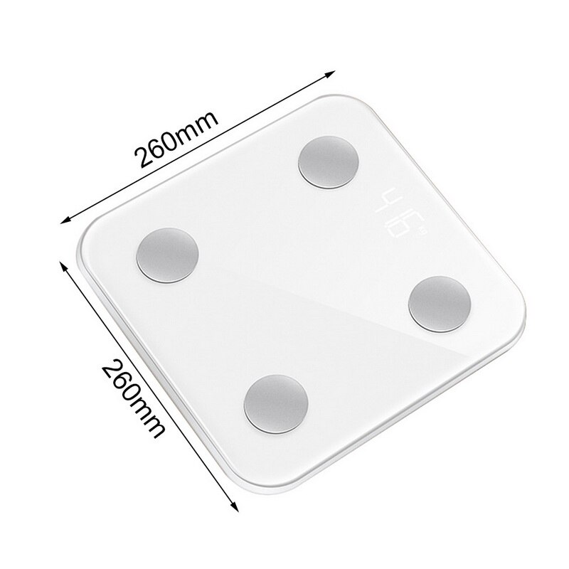 Smart Body Fat Scale LCD Digital Simple Bathroom Scale Wireless Bluetooth BMI Monitor Health Analyzer Fitness Lose Weight Tools
