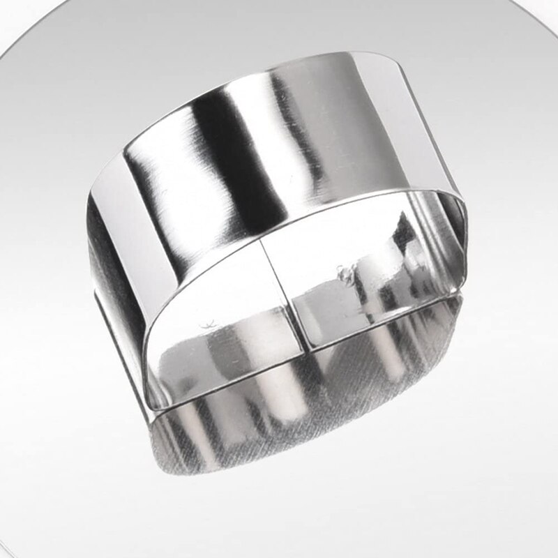 Pasta Cup Met Druk Ringen Voor Gebak Gebak Snijders Ring, Rvs, Ronde