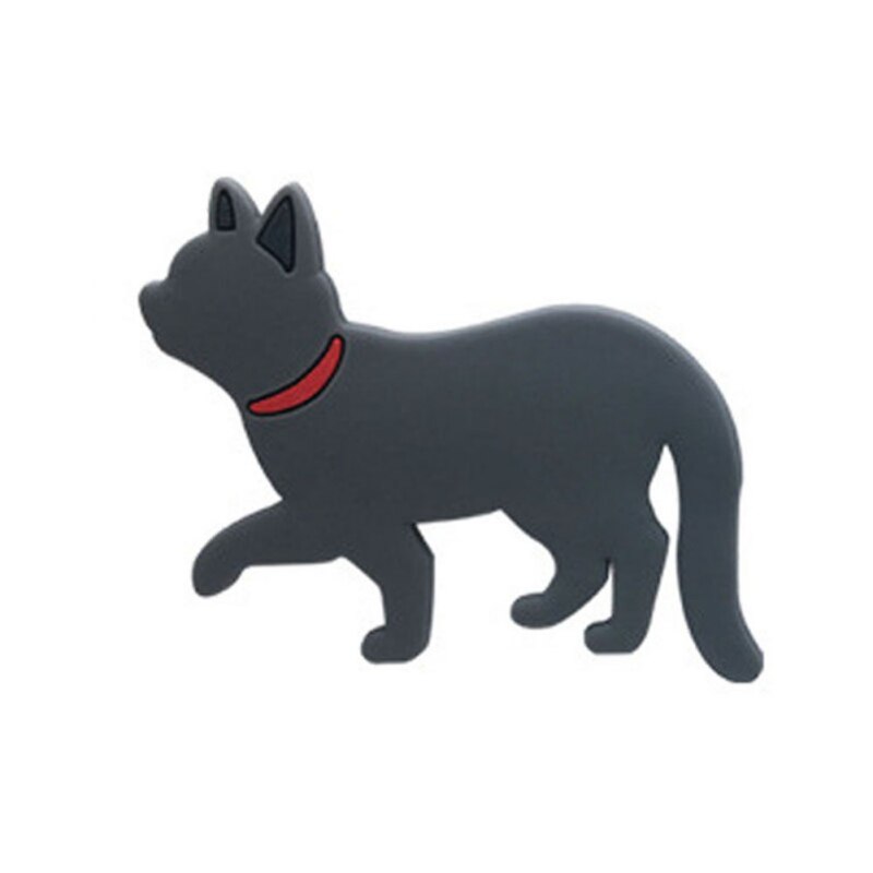 Home Multifunctional Lovely Cartoon Cat Fridge Magnet Hook Refrigerator Magnetic Sticker Hooks: 3