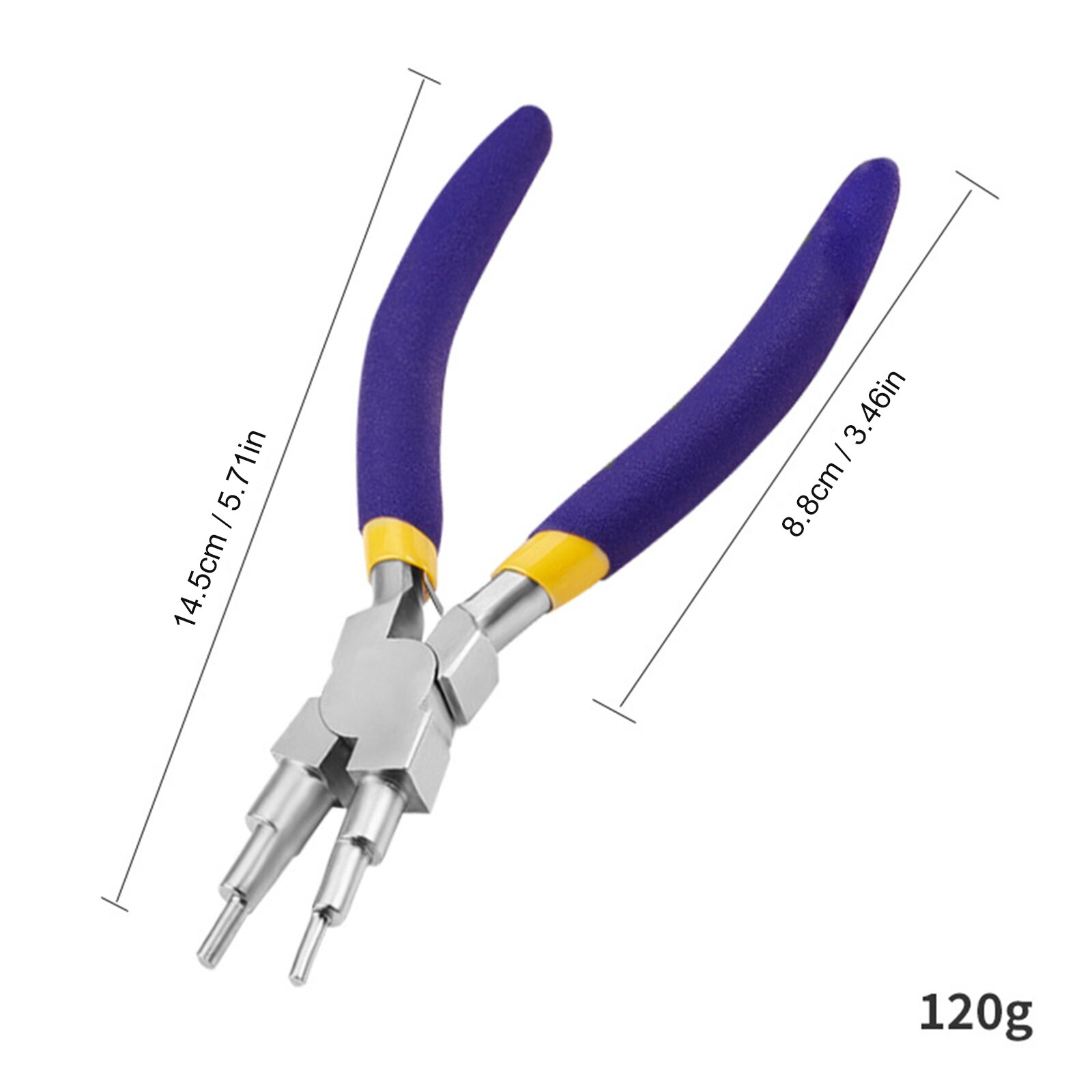 Loop Maten 2 - 9 Millimeter Sieraden Maken Supplies Sieraden Maken Gereedschap Drie-Stage Ronde Mond 6-In-1 Bail-Maken Tangen