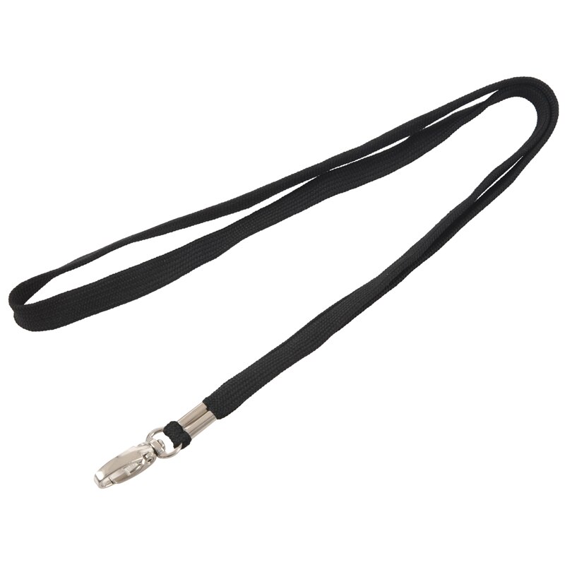 1pcs Neck Strap Lanyard Keychain Key Office ID Card Key Phone Work Permit HolderColor:Black