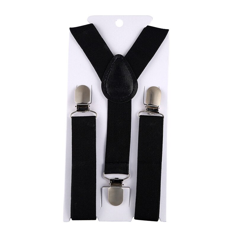 Tirantes de bebé para niños Y niñas, Tirantes ajustables elásticos para de de boda, Color amarillo, naranja Y verde: Negro