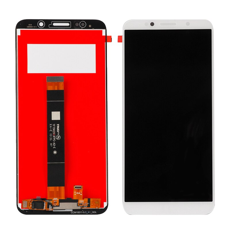 5,45 "Für Huawei Ehre 7A DUA-L22 LCD Display Touchscreen Digitizer Montage Mit Rahmen Für Honor 7S LCD DUA-LX2 DUA-L02