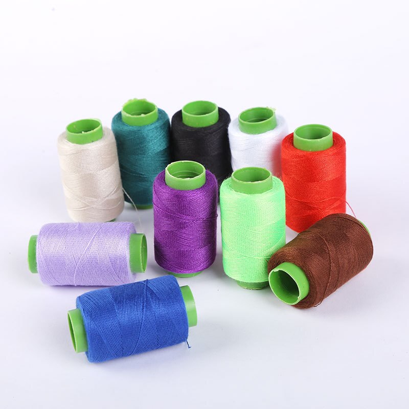 Polyester Thread 10pcs 10pcs Polyester Yarn Sewing Thread Roll Machine Ha... – Grandado