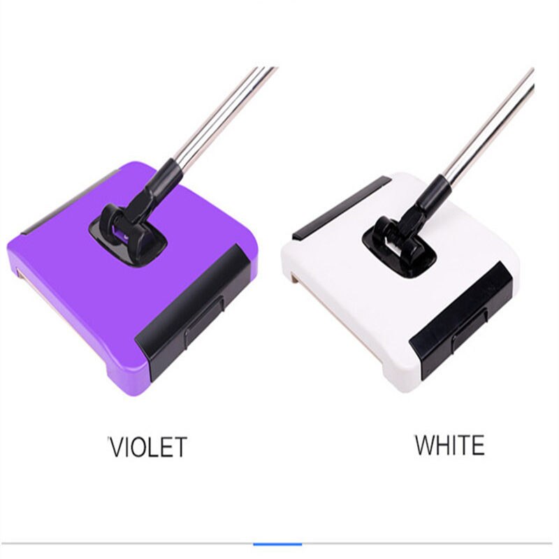 Hand Push Carpet Sweeping Machine Spinning Broom Lazy Magic Broom Sweeping Dust Hair Vacuum Cleaner Household Cleaning: Default Title