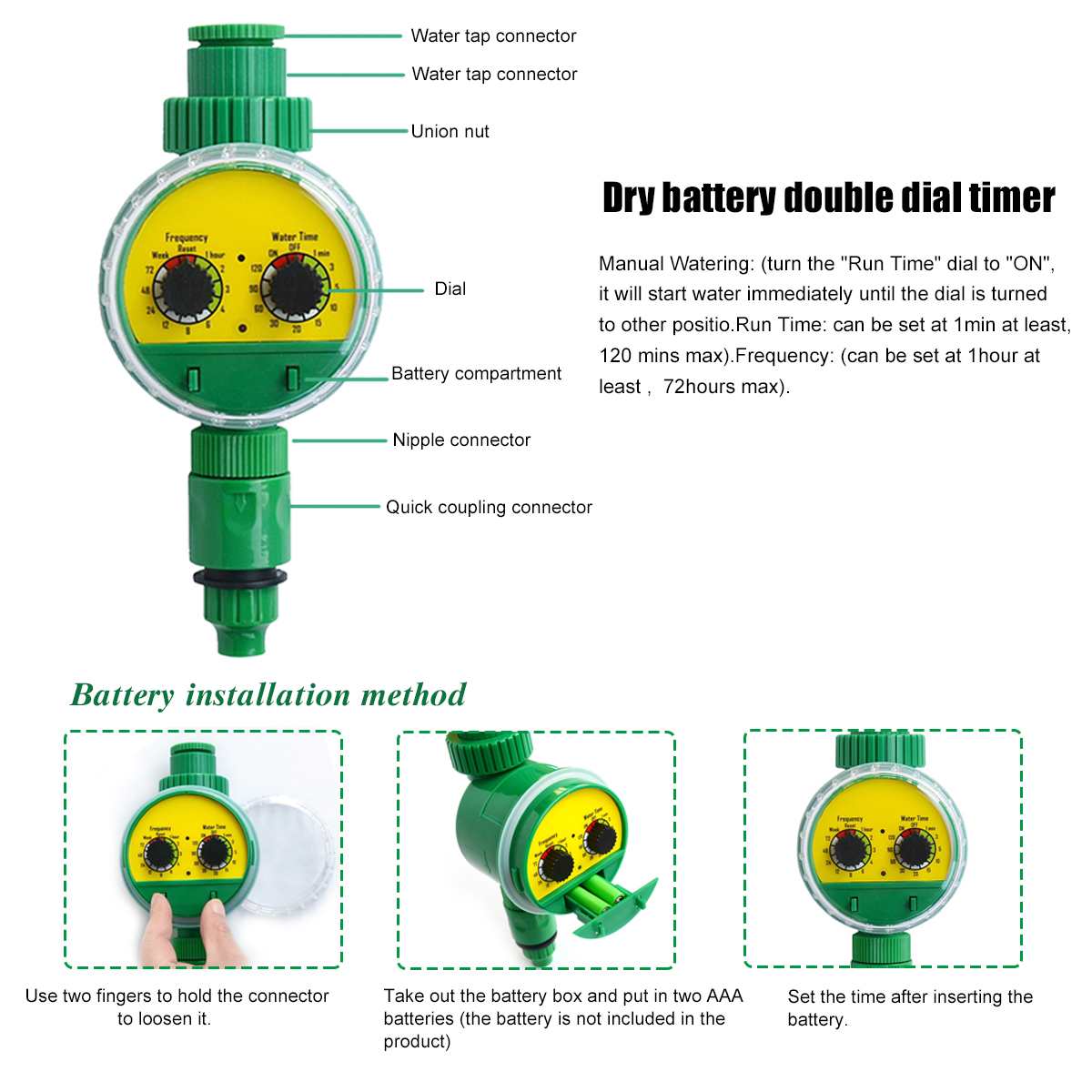 Electronic Garden Automatic Watering Timer Irrigation System Greenhouse Plant Kit for Flowers Plants Bonsai Intelligent Care
