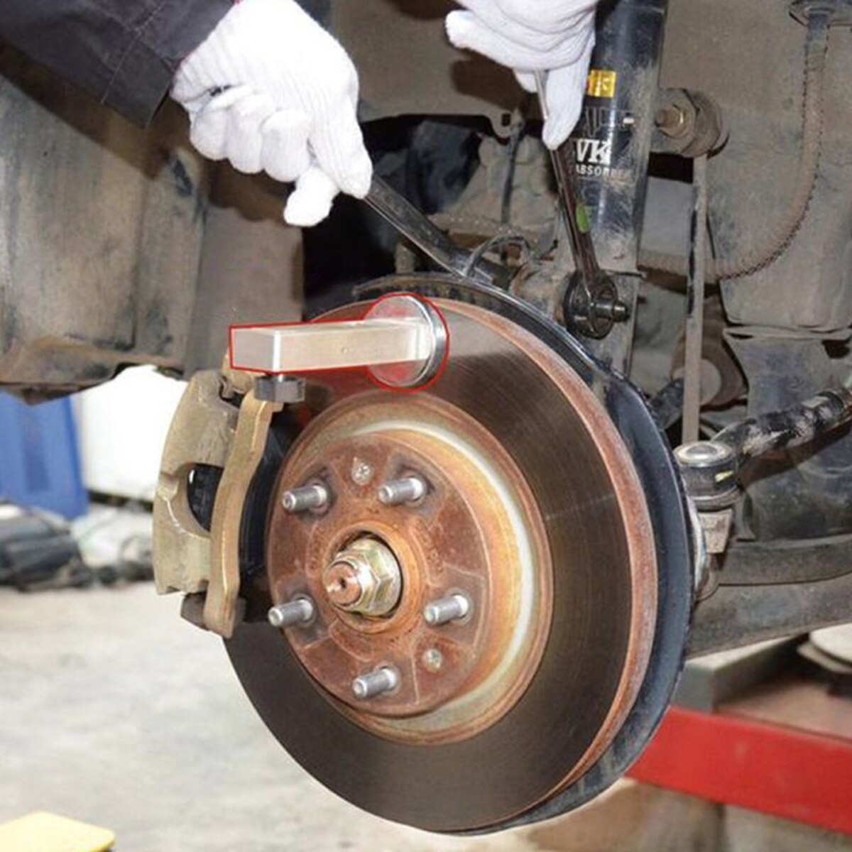 Bil camber måler med magnetisk base bærbar magnetisk camber vinkel justeringsmåler bil motorcykel reparation måleværktøj