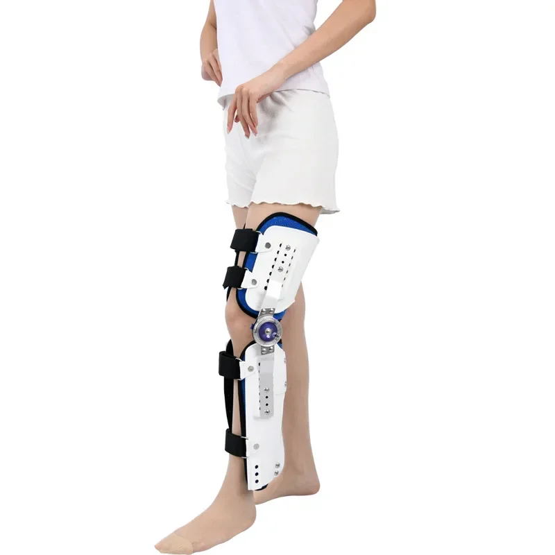 Verstelbare Knie Enkel Voet Taille Orthese Ondersteuning Onderste Ledematen Brace Breukbeschermer Beengewricht Ondersteuning Ligament Revalidatie