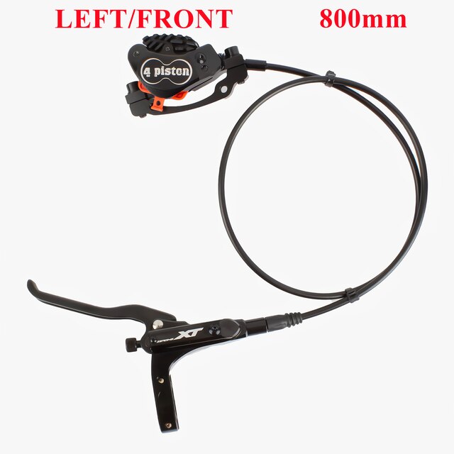 Nollställande mtb 4 kolv hydraulisk skivbroms xt med kylning full meatal pads cnc tech mineral oil broms för am enduro  e4 zee  mt200: Om