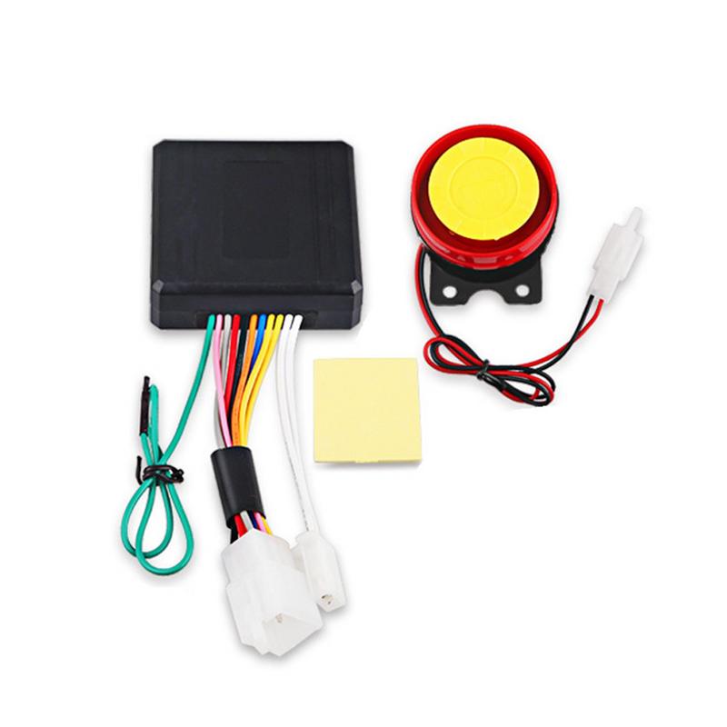 Sirena de alta potencia para coche, sistema de alarma de seguridad con Control remoto, antirrobo, impermeable, de alta potencia,