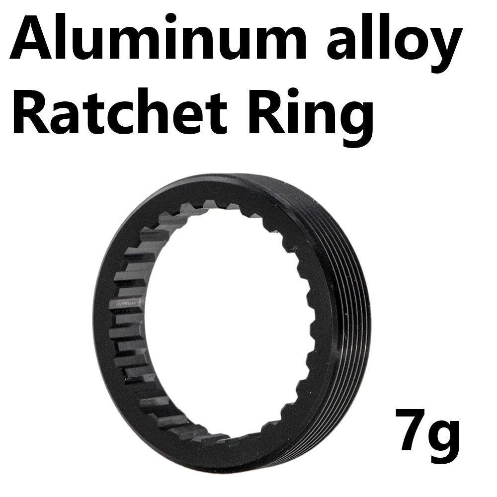 Sykkelnav stjerne skrallering for dt swiss 240 /350/1700/1600/1501/1900/1550 skive ringmutter  m34 x 1mm sykkel reparasjonsdel: Aluminium 7g