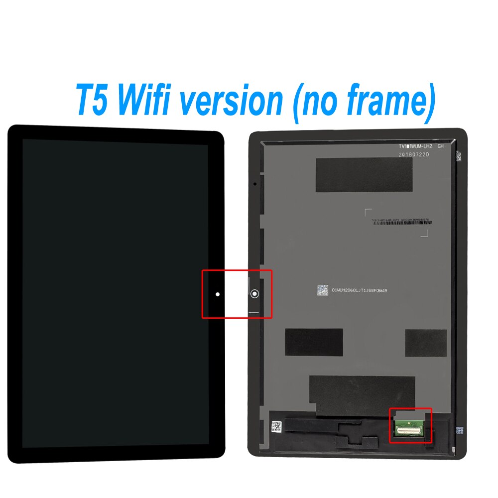 Original 10.1" Lcd For Huawei MediaPad T5 AGS2-L09 AGS2-W09 AGS2-L03 AGS2-W19 LCD Display Touch Screen Digitizer Assembly Repair