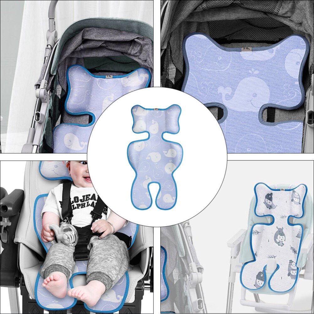 1pc baby is silke mått baby sæde måtte spædbarn kølepude vandtæt pude