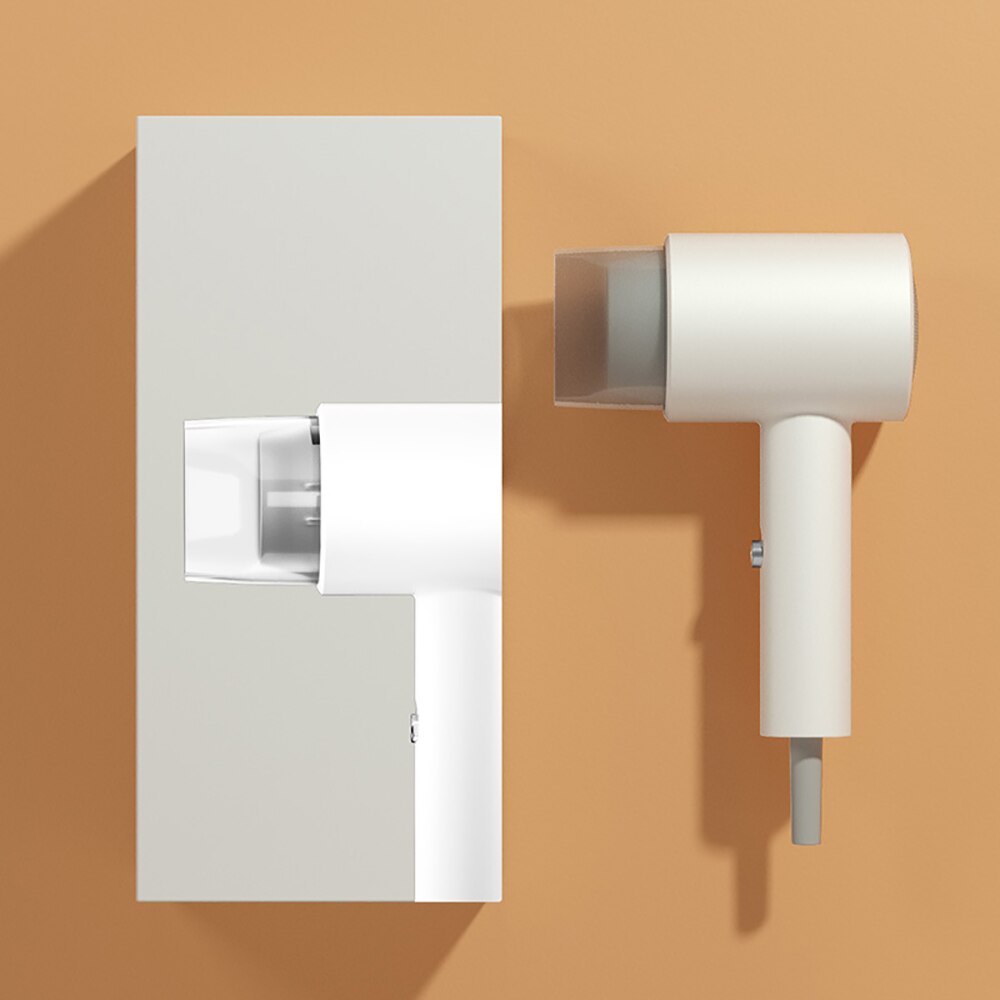 Negativ Ionen Fön 500W Leichte Haar &Ampere; kalt Luft Wind Gebläse Trockenen Elektrische Heimat Reise Haushalt Schlafsaal: Weiß-grau / AU