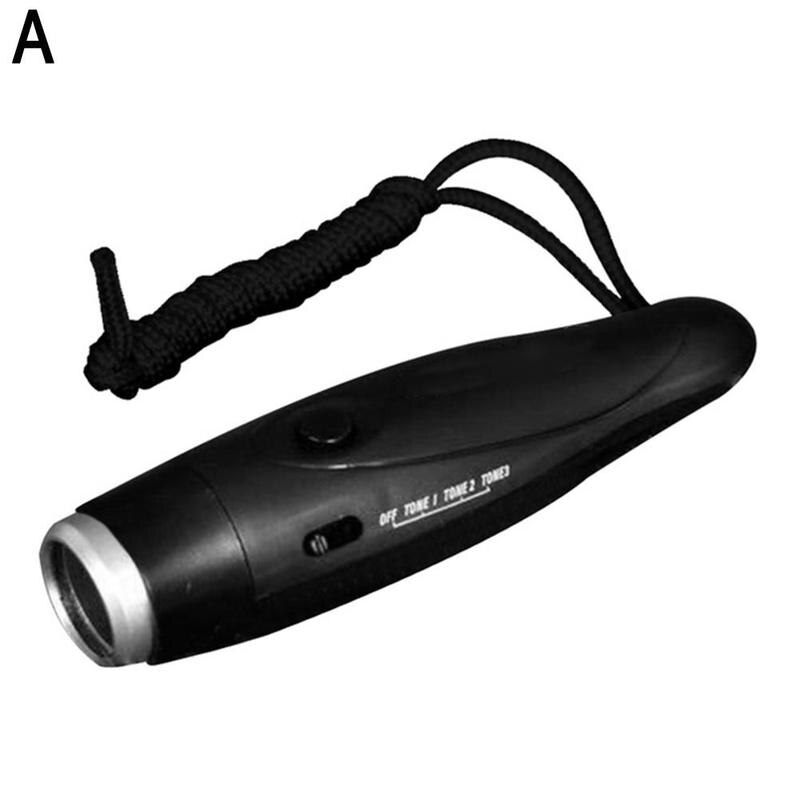 Junction Basketball Football Game Referee Training Survival Electronic Whistle: black