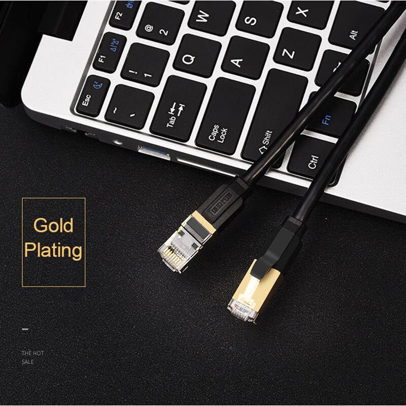 CAT6 Cabl Flat Ethernet Cable RJ45 Lan Cable Networking Ethernet Patch Cord for Computer Router Cabl Laptop 24AWG Ethernets