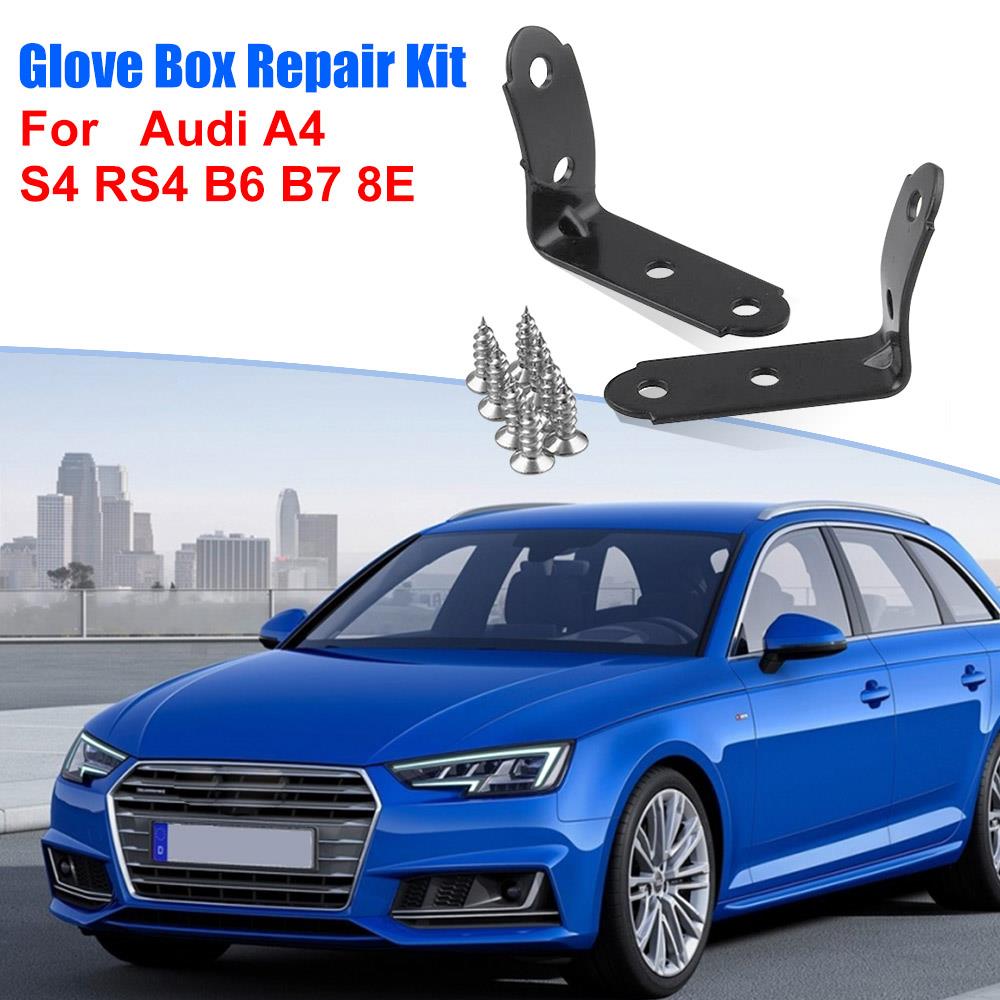 Glove Box Glove Boxes Kit Black Glove Box Repair Kit Car Parts Replacement DIY 2pcs