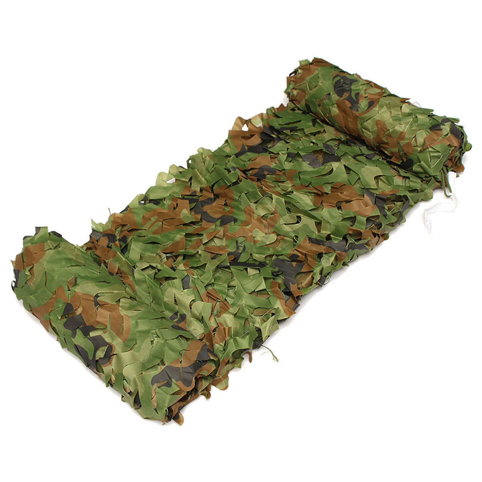 Woodland Camo Netting Camouflage Net Privacy Protection Camouflage Mesh For Outdoor Camping Forest Landscape: single 2 x 5m