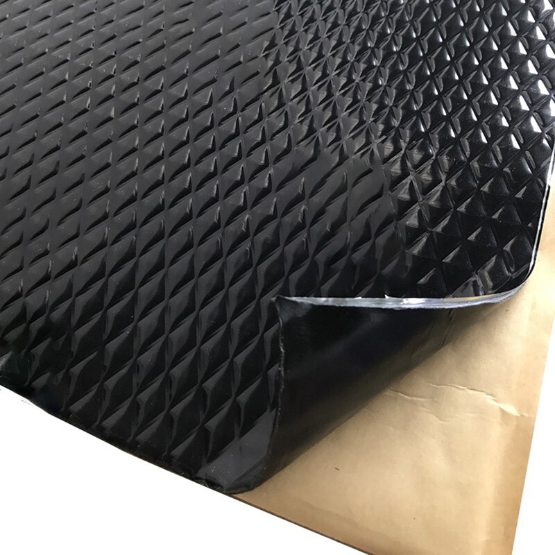 1Pcs Car Sound Proofing Deadening Car Truck Anti-noise Sound Insulation tasteless Pure butyl rubber damping plate shock pad