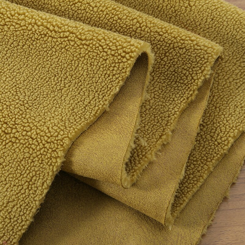Particle Velvet Composite Suede Fabric Imitation Cashmere Fur One Coat Clothing Fabric Thickened Sheep Shearing: 8