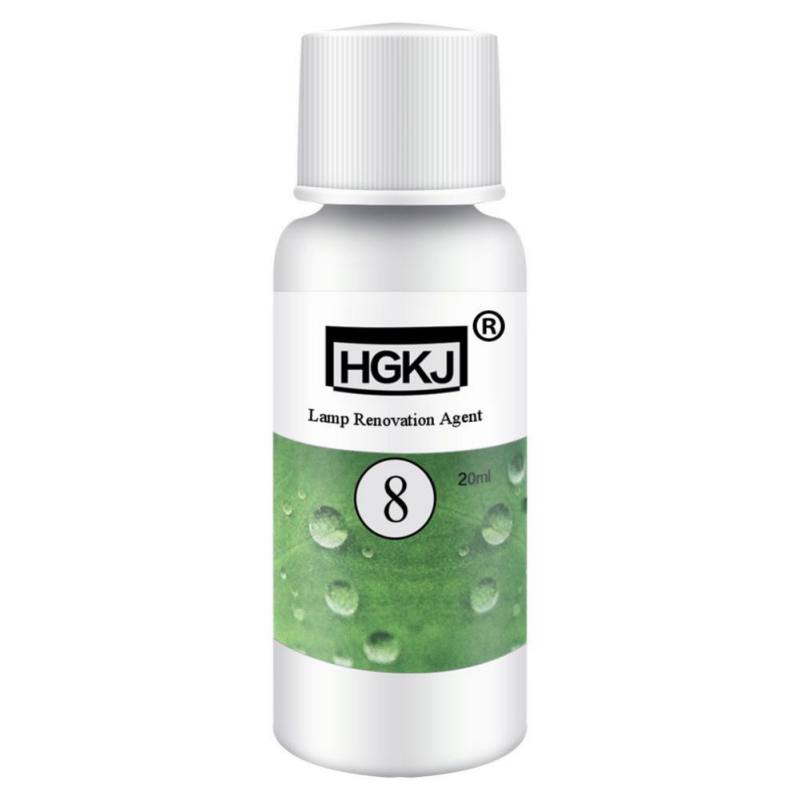 Auto Koplamp Restauratie Kit Auto Koplamp Renovatie Reparatie Middel Krassen lamp vernieuwing middel Polijsten Car Care 50ML: 20ML