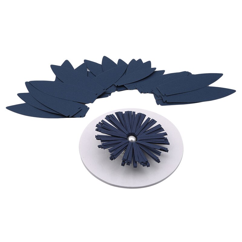 DIY Paper Flower Backdrop, Wedding Backdrop, 20cm Paper Flowers Kid's Birthday Party Wall Hanging Decor: Dark blue