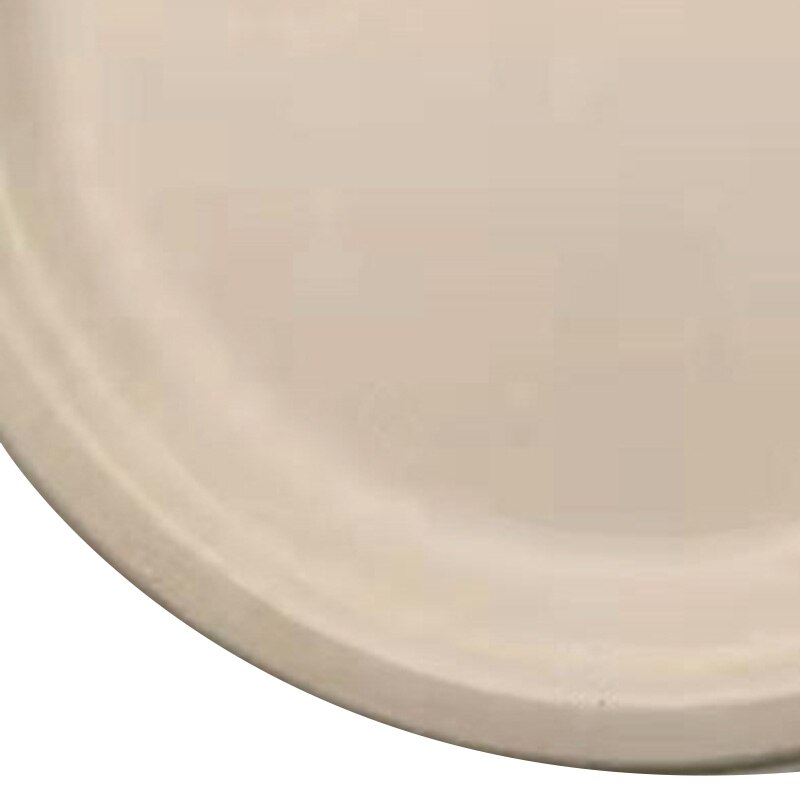Biodegradable 9 Inch Plates. Great for Lunch, Dinner Parties and Potlucks. Disposable, Compostable Wheat Straw Paper Alternative